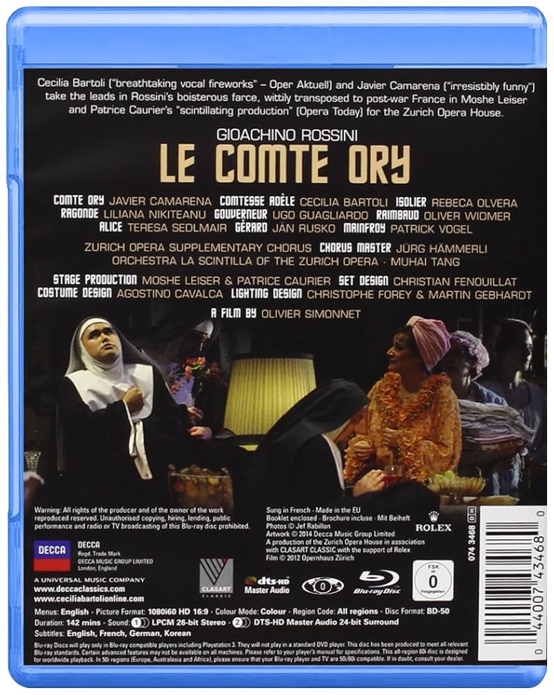 その他 Rossini: Le Comte Ory [DVD] Amazon.co.jp: Rossini: Le Comte Ory [DVD] : DVD